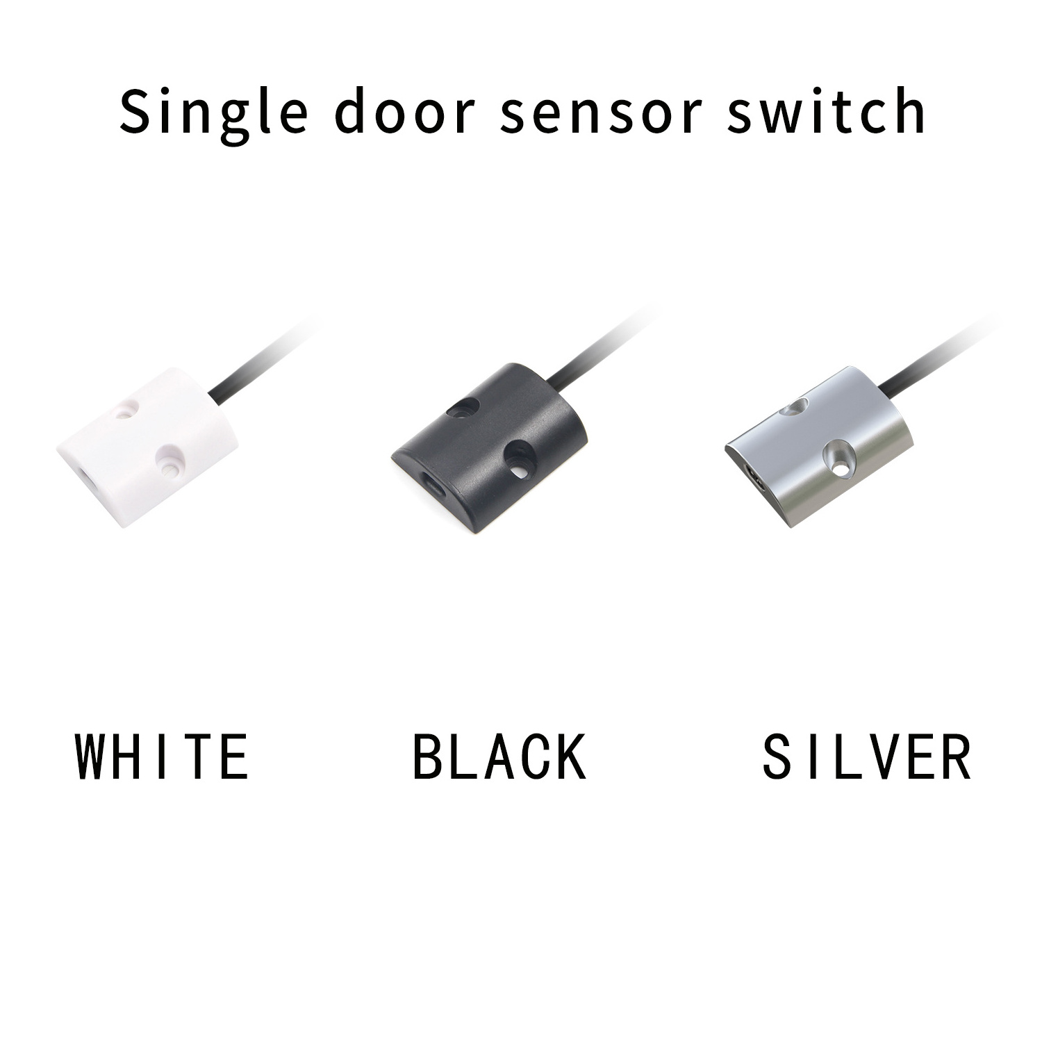 VST LED Door Sensor Switch DC12V 24V  Led Movement Detector Surface Mounted Furniture 3 years Warranty Switch Silver Black