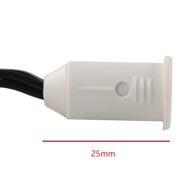 VST 12V Touch Sensor Switch LED Touch Dimmer Sensor Switch Recessed Mounted Switch Cut Hole 11mm