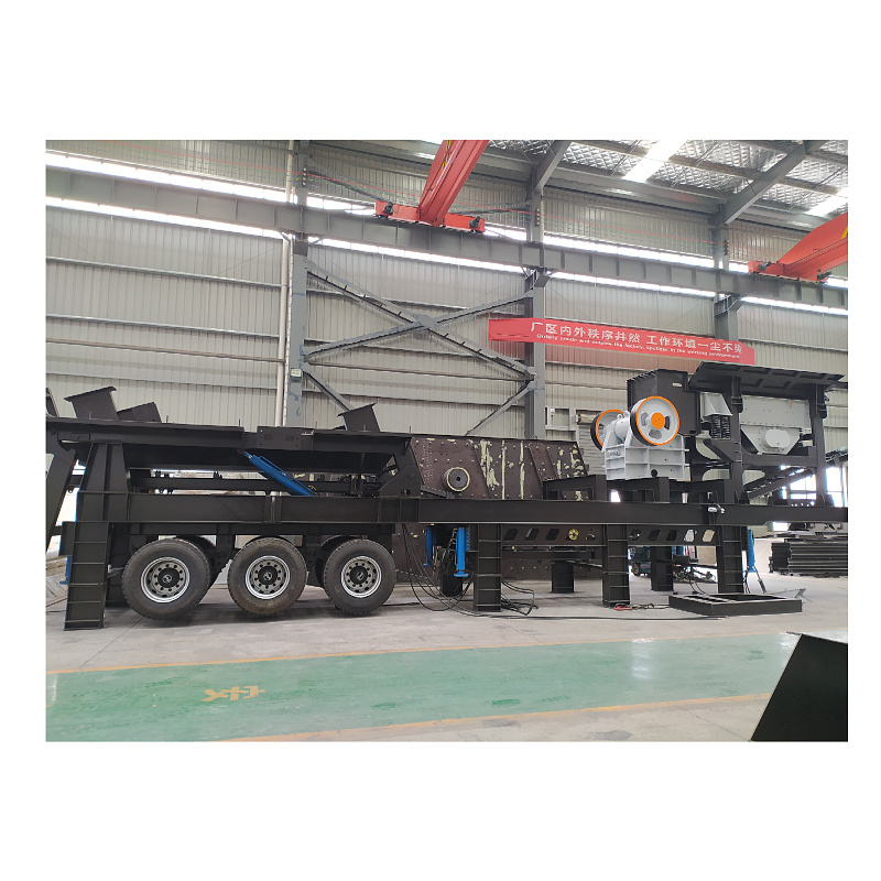 Sand Making Plant Concrete Limestone Mobile Vertical Composite Crusher For Mine Stone