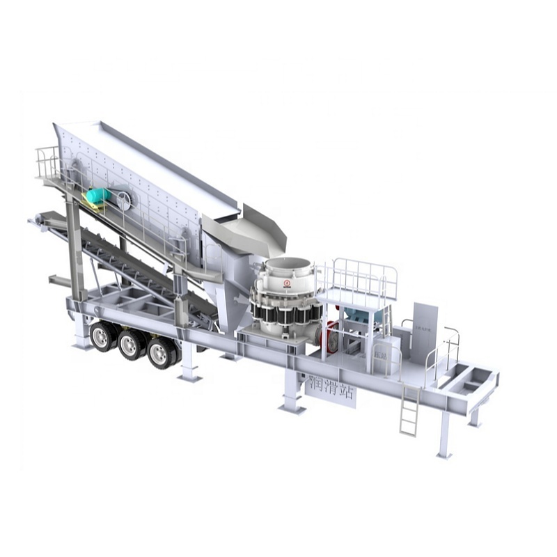 Sand Making Plant Concrete Limestone Mobile Vertical Composite Crusher For Mine Stone