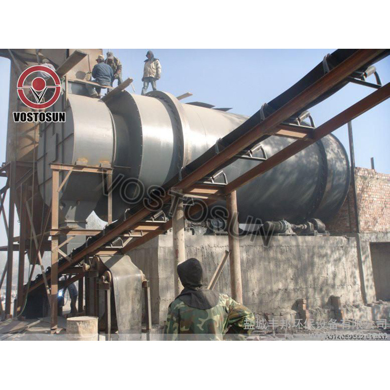 Coal Calcinator Slag Ore Comcentrate / Rotary Dryer Machine Silica Sand