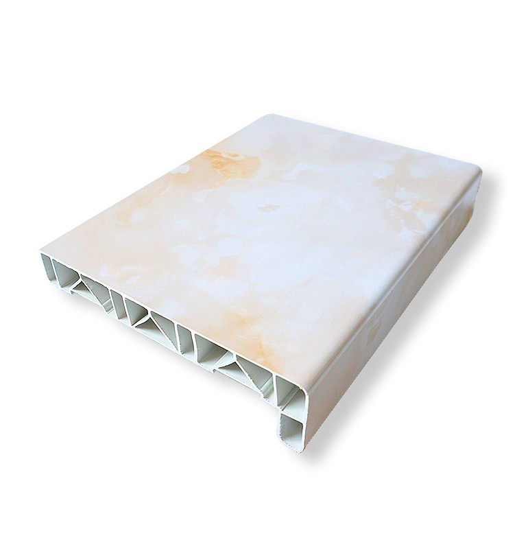 Free Sample Hot Selling Cheap Custom PVC Window Sill Covers Board Wholesale Plastic indoor pvc laminated windowsill