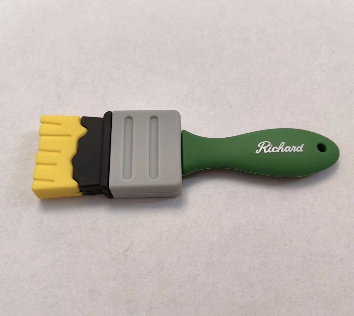 Custom Logo  Paint Brush shape USB Flash Drive 4GB 8GB 16GB, Paint brush USB Thumb drive,  custom Logo  PVC USB