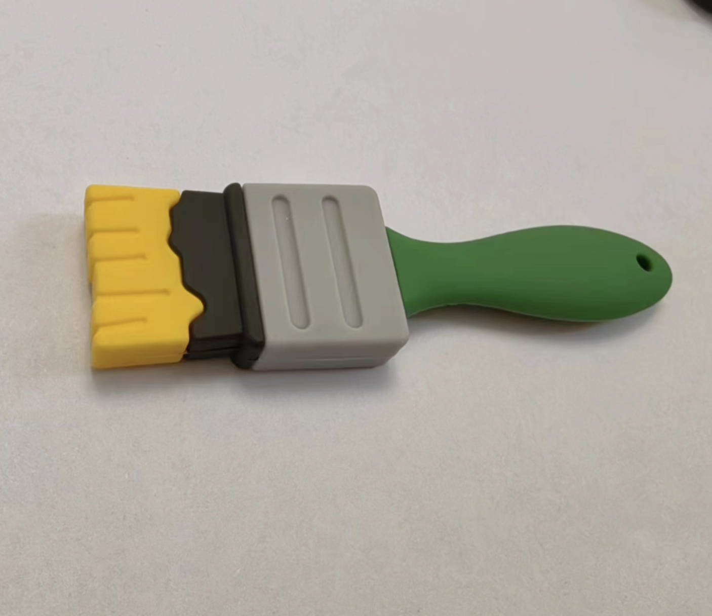 Custom Logo  Paint Brush shape USB Flash Drive 4GB 8GB 16GB, Paint brush USB Thumb drive,  custom Logo  PVC USB