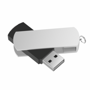 Black silver Aluminous Swivel Usb Flash Drive 4gb 8gb 16gb Metal Usb Stick 32gb 64gb Pen drive Usb 2.0 Pen Drive U Disk