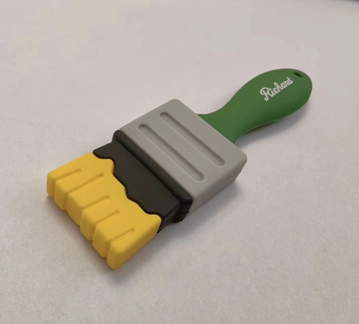 Custom Logo  Paint Brush shape USB Flash Drive 4GB 8GB 16GB, Paint brush USB Thumb drive,  custom Logo  PVC USB