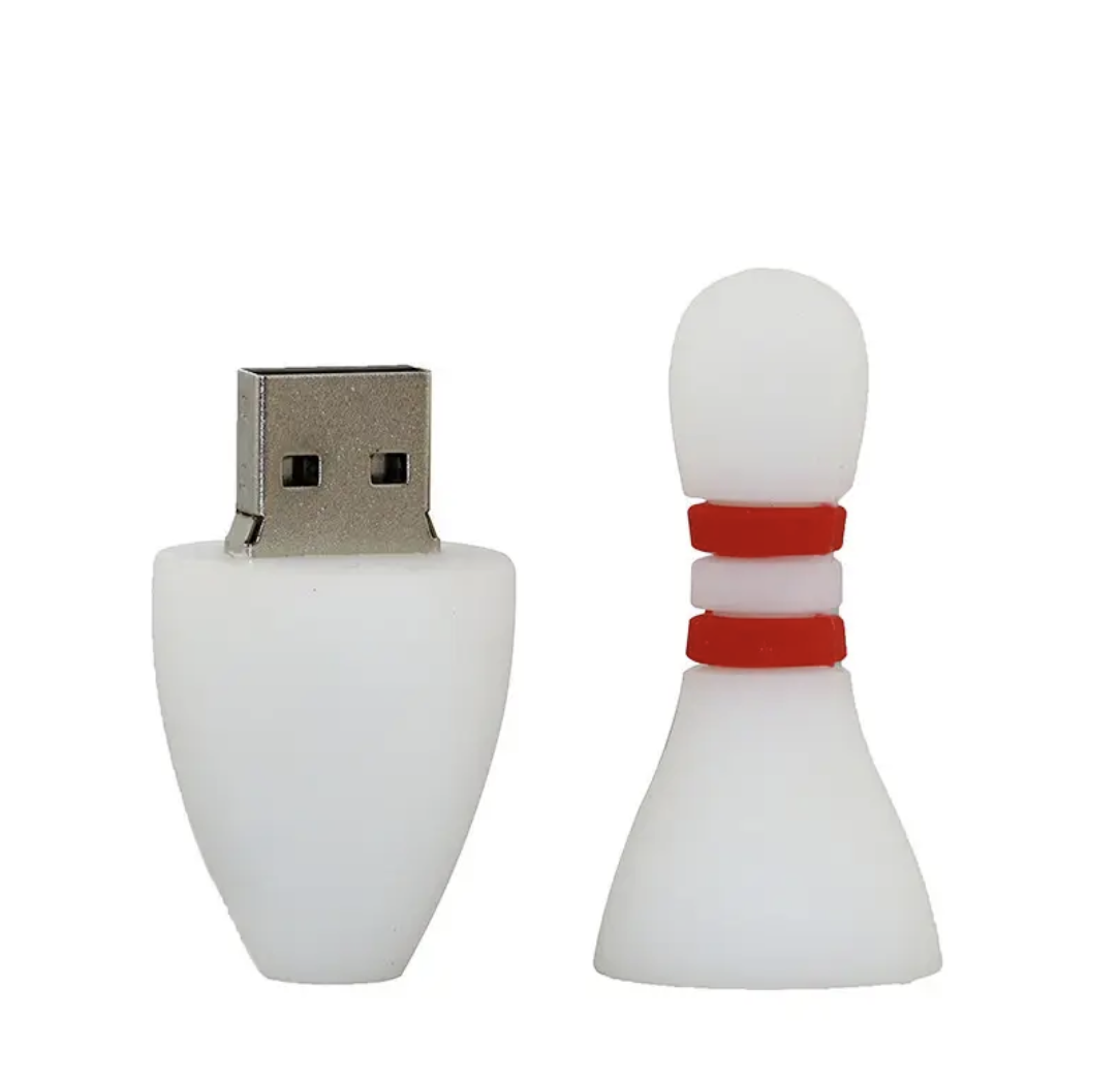 Custom Logo High Quality GIft BOWLING PIN USB Flash drive usb 3.0 , Bowling pen drive 1gb 2gb 4gb 8gb 16gb  with logo printing