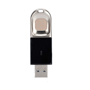 2020  Wholesale biometric encryption Fingerprint usb flash drive 16gb/32gb/64gb with personalized company logo