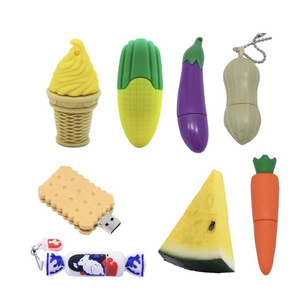 Customized shape peanut shape usb flash drive 1gb 2gb 4gb 8gb 16gb ,  cucumber shape pen drive, vegetable corn shape usb disk