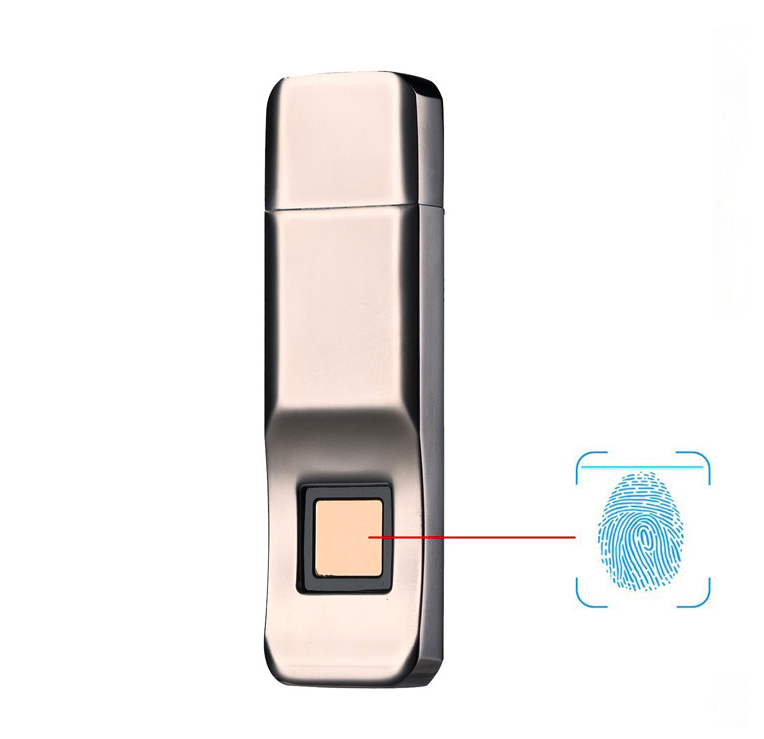 2020  Wholesale biometric encryption Fingerprint usb flash drive 16gb/32gb/64gb with personalized company logo