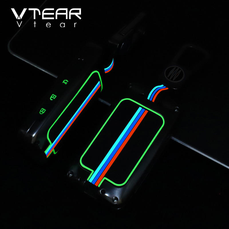 Vtear for Mazda Mazda 3/mazda 8/CX-30/CX-4/CX-5/CX-7/ Car Key Case Cover Keys Bag Cute Keychain Car-styling Accessories Products