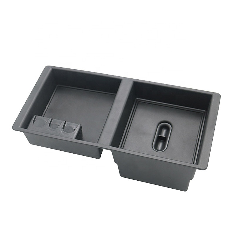 Vtear For GMC SIERRA accessories car storage box central container holder decoration insert tray pallet stuff automobile styling