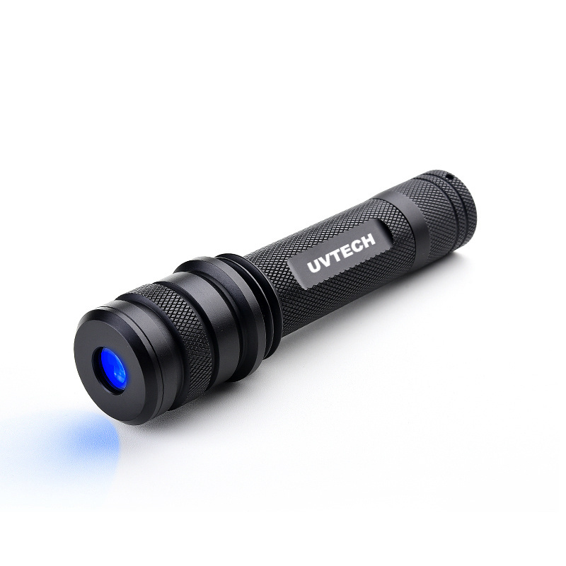 Strong led blue light powerful led flashlight for hunting forensic lighting Blue flashlight even uniform light beam