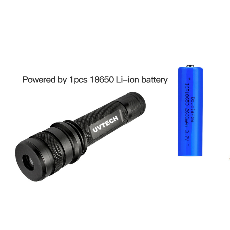 Strong led blue light powerful led flashlight for hunting forensic lighting Blue flashlight even uniform light beam