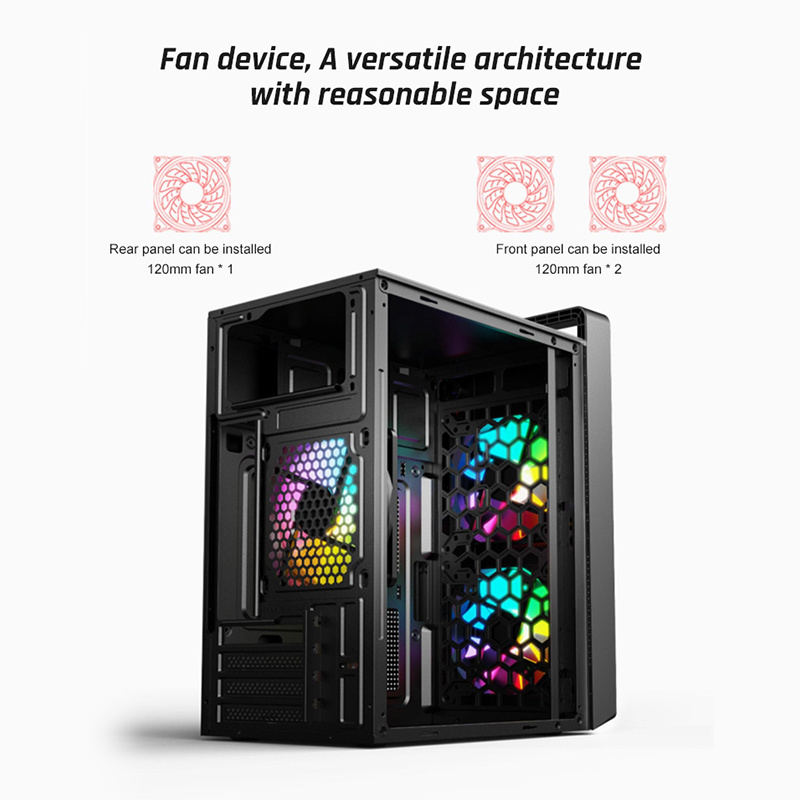 Atx Mid Towers & Cases Aluminium Case Server Gpu Pc Gaming Computer Case Game Casin Casing