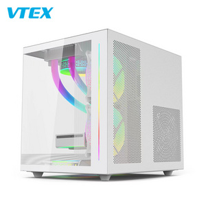 Anime Custom Diy Acrylic Panel Fan Dustproof Glass Cpu Case Gaming Pc Computer Casing Supports Atx Standard Power Supply Pc Case