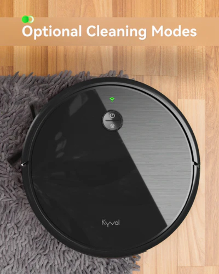 Kyvol E25S 2600Pa Strong Suction Gyroptic Navigation Smart Automatic Robot Vacuum Cleaner and Mop