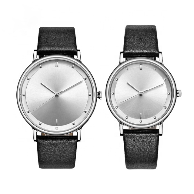 Trend Design Stainless Steel Bezel Made in Prc Quartz Watch, 2020 Simple Men Premium Leather Quality Stainless Quartz Watches