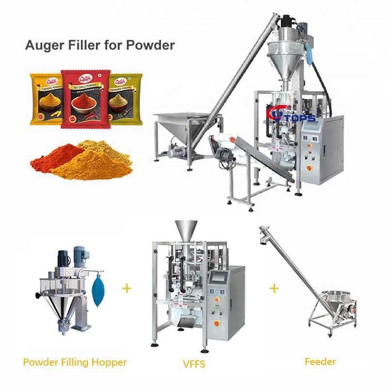 High Speed 1kg 2kg Automatic Weighing Packaging Machine Coffee Powder Packaging Machine Vertical Form Fill Seal Packing Machine