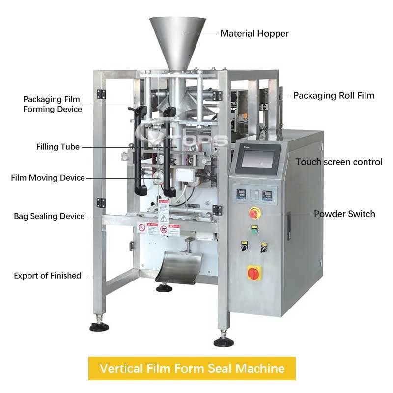 High Speed 1kg 2kg Automatic Weighing Packaging Machine Coffee Powder Packaging Machine Vertical Form Fill Seal Packing Machine