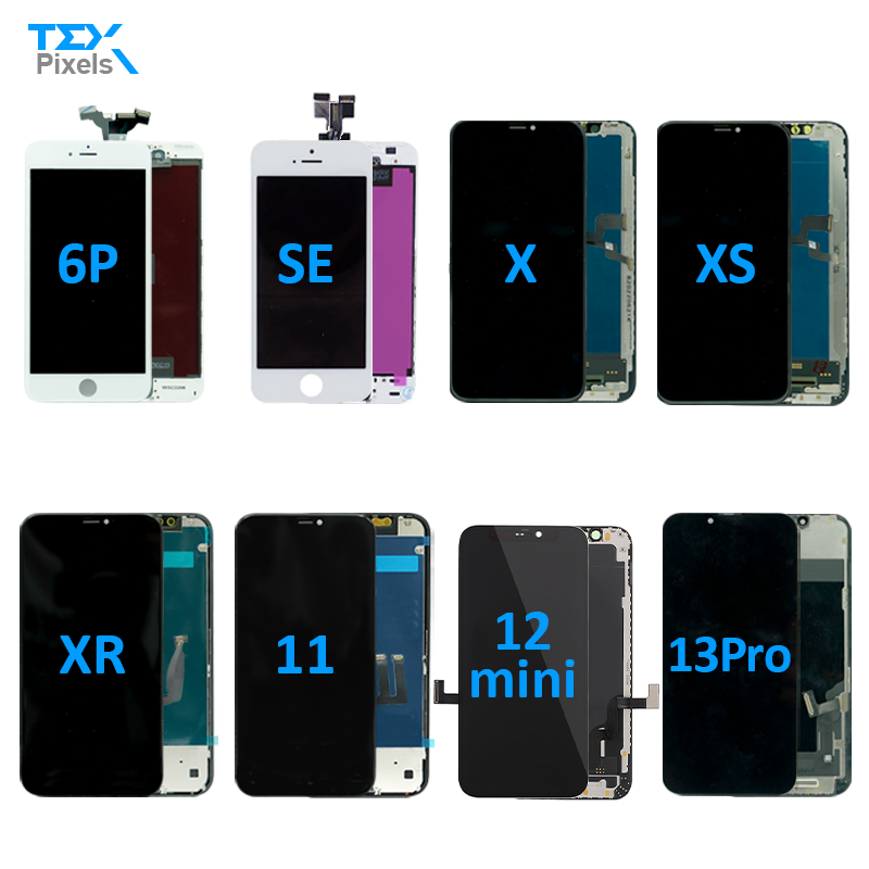 Frida Replacement Screen for iphone 6 plus x  se xr xs 10 11 12 mini 13 pro max SE  plus lcd oled display digitizer