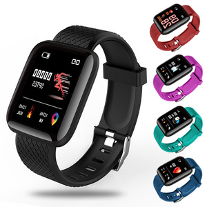 116 Plus T55 Smart Watch for Women Sport Fitness Tracker Bracelet Heart Rate Blood Pressure Monitoring VS M5 M4