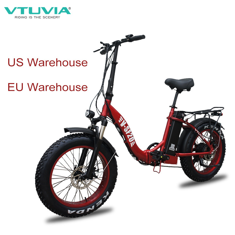 New arrival folding fat tire electric bicycle 250W 750W 36V 48V  new design SF20 model electric bike 48v