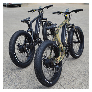 US EU Warehouse 250W 750W 36V 48V Aluminum Alloy Frame Fat Bike Beach Ebike 26 Inch Electric Cruiser Bike 48v Fatbike