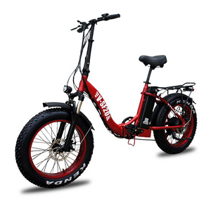 New arrival folding fat tire electric bicycle 250W 750W 36V 48V  new design SF20 model electric bike 48v