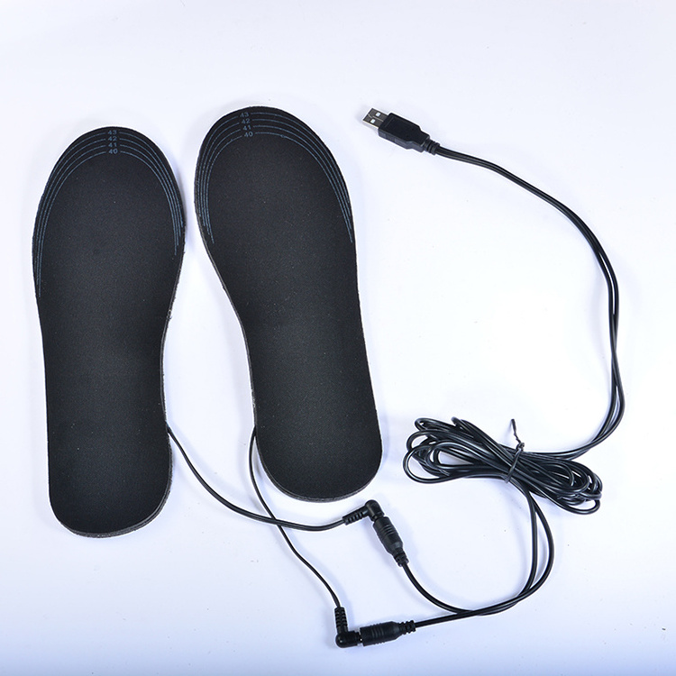 Guaranteed Quality Proper Price Black Color Eva heated insoles high quality electric heated shoes