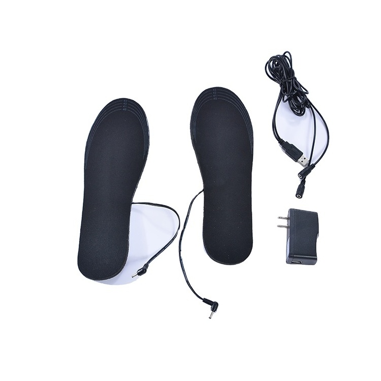 Guaranteed Quality Proper Price Black Color Eva heated insoles high quality electric heated shoes