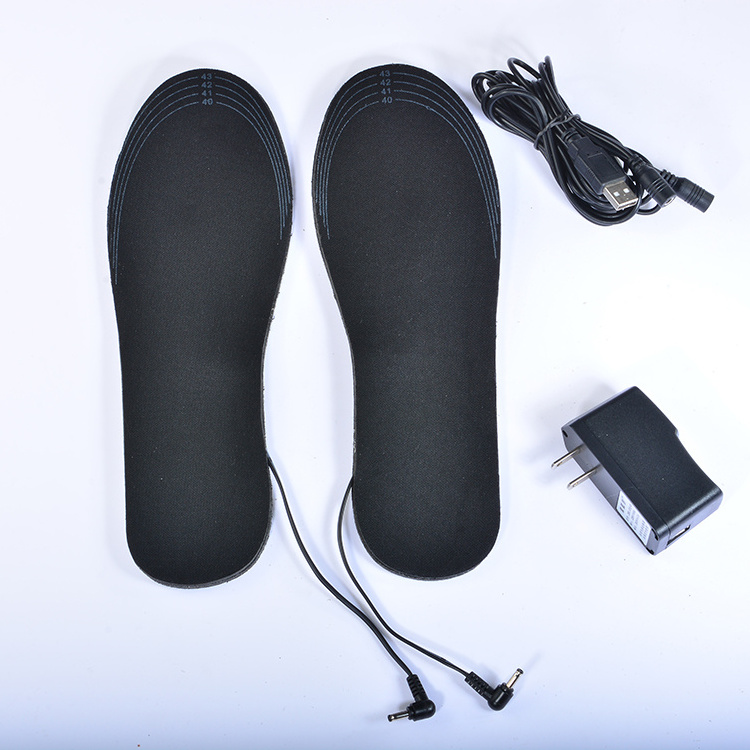 Guaranteed Quality Proper Price Black Color Eva heated insoles high quality electric heated shoes