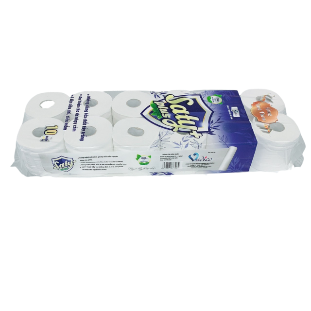 12 Rolls Toilet Tissue Fast Delivery Disposable Plus Blue Daily Life Hygiene Paper 12 Rolls Made In Vietnam Manufacturer