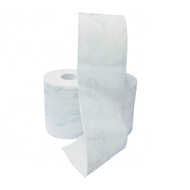 Wholesale 3 ply eco friendly water dissolving toilet paper, toilet paper bathroom tissue rolls Made in Vietnam