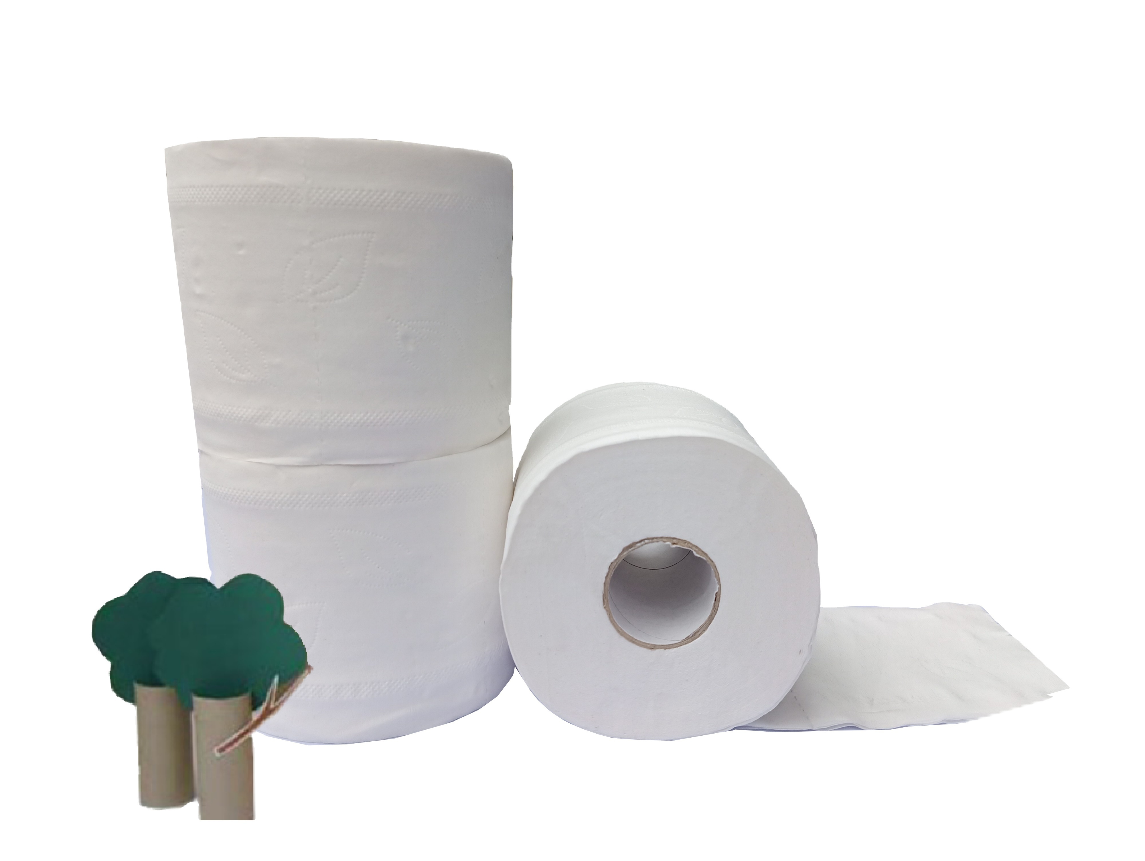 Embossed virgin bamboo pulp Tissue Paper/Cheap Toilet paper/Custom Soft Toilet Tissue roll manufacturer recycled Made in Vietnam