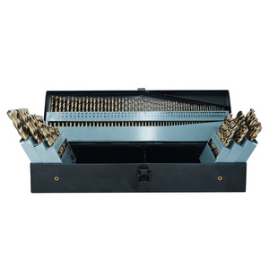 HSS Straight Shank M35 Cobalt Drill Bits Set for Hardened Metal Stainless Steel Drilling