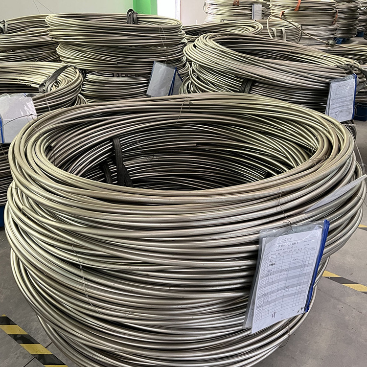 304 304L 316L 1.4401 1.4406 2205 Precision stainless steel SS coiled tubing/cooling coiled tube factory Precision