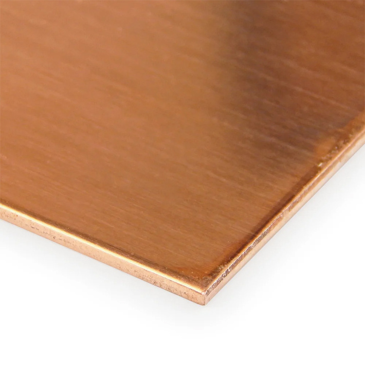 Plate/sheet Pure Copper Sheet for Red Cooper Sheet/plate Cheapest C12200 Copper China Copper Alloy Bronze Wholesale Price 99.90%