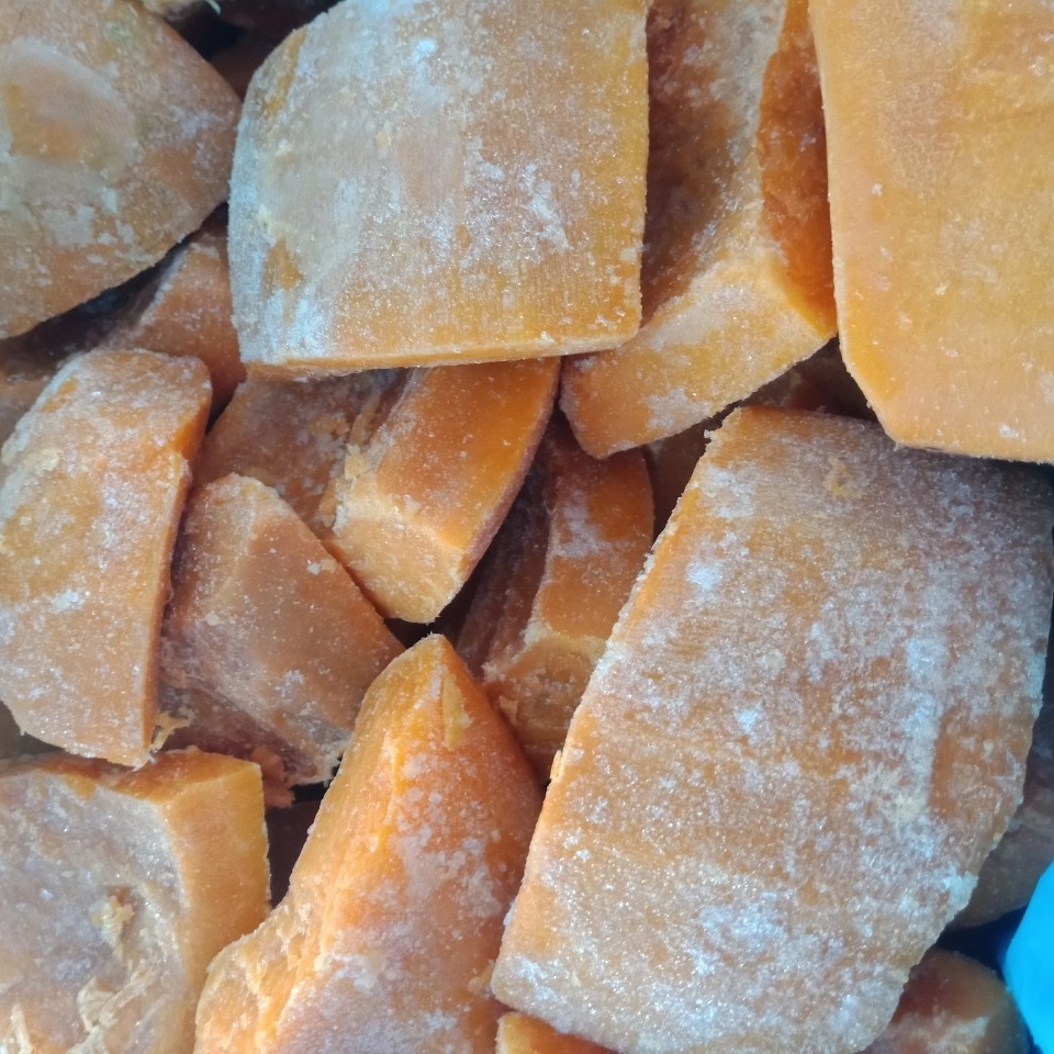 VIETNAMESE IQF FROZEN PEELED STEAMED SWEET PUMPKIN SLICES CHUNK OR RANDOM CUTTING OEM PACKING ISO HACCP CERTIFICATES GOOD PRICES