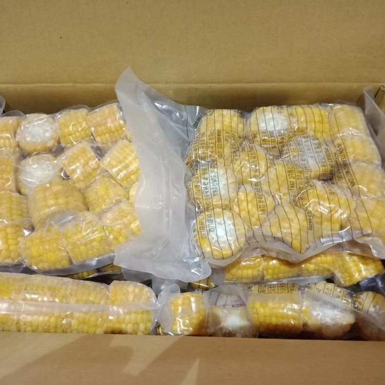 IQF FROZEN WHOLE SWEET CORN COBS OEM PACKING SMALL BAGS UP TO BIG BULK WITH GOOD QUALITY GRADE FROM OWN FARMS ORIGIN OF VIETNAM