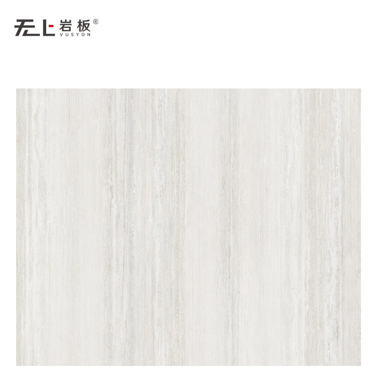 New Product Large Size Matte Grey Travertine Design Porcelain Sintered Stone for Indoor Outdoor Wall Floor Decoration