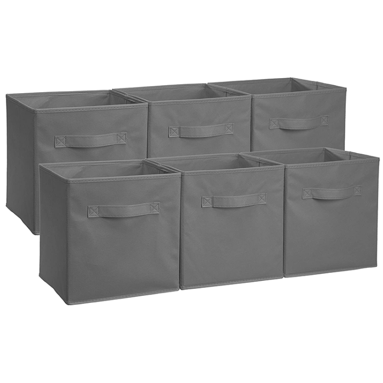 Foldable Closet Organizer clothing storage boxes Collapsible Storage Bins with handles  Cubes