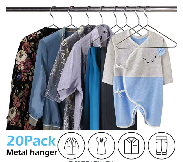 Hot selling Stainless Steel High Quality Coat Hanger metal hangers For Cloths