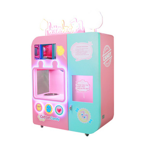 Earn Money 24 Hour Mini Bar Touch Screen Smart Mechanical Custom Design Cotton Vending Machine With Cart