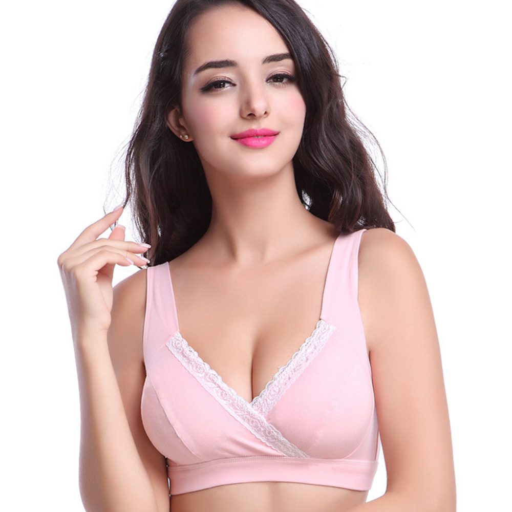 Breast-feeding Underwear Gathered Anti-sagging Postpartum Special Maternal Bra Pregnancy Period Thin Bra