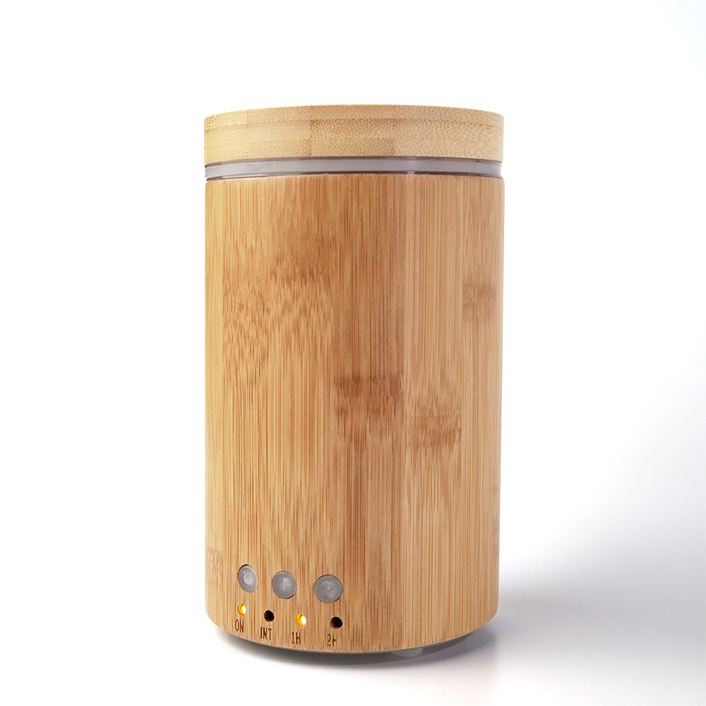 150ml Natural Wooden Essential Oil Diffuser Bamboo Aroma Diffuser Humidifier for Home Decorate