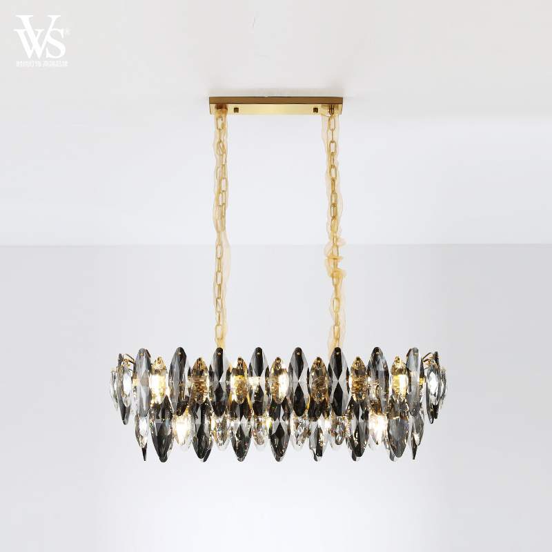 VVS ZhongShan Golden Led Iron Dimmable Imported From China Fancy Lighting Luxury Modern Chandelier