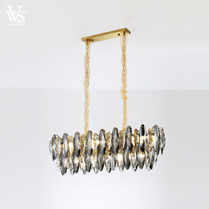 VVS ZhongShan Golden Led Iron Dimmable Imported From China Fancy Lighting Luxury Modern Chandelier