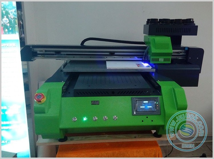 Multifunction  a3 a4 szie 24 inch small desktop eco solvent flatbed printer for sale