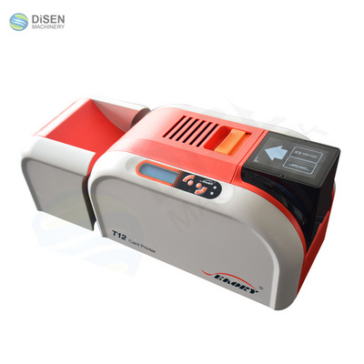 China cheap pvc magnetic credit driver license business card printing machine smart pvc plastic id card printer price